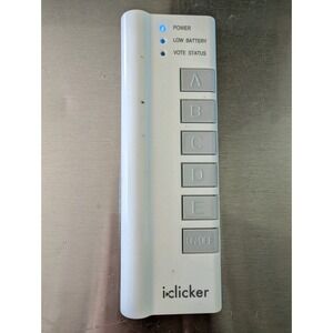 iClicker Classic Student Classroom Remote First Generation Tested And Working!